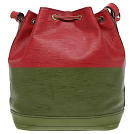 Louis Vuitton-LOUIS VUITTON Epi Noe Shoulder Bag Red M44007 LV Auth 78599-Red