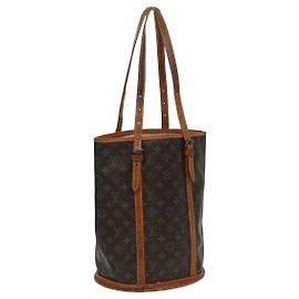 LOUIS VUITTON Bolsa de Ombro Monogram Bucket GM M42236 LV Auth 79920 Monograma