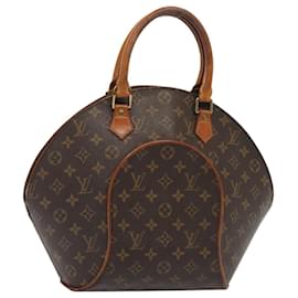 Louis Vuitton-LOUIS VUITTON Monogram Ellipse MM Hand Bag M51126 LV Auth 84341-Monogram