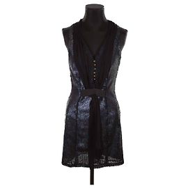 Roseanna Schwarzes Kleid Schwarz