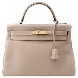 Hermès-Hermès Kelly-Beige