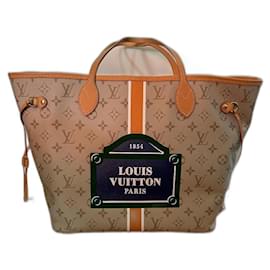 Louis Vuitton-Neverfull monograma MM-Bege