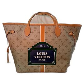 Louis Vuitton Neverfull monogram MM Beige