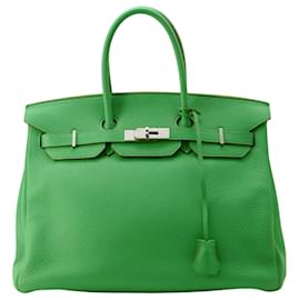 Hermès-Hermès Birkin 40-Green