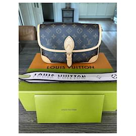 Louis Vuitton-bolsa Diane-Marrom