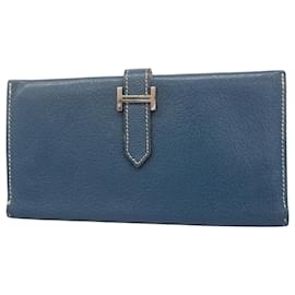 Hermès-Hermès Béarn-Blue