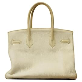 Hermès-Hermès Birkin 30-Bianco