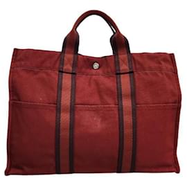 Hermès-Hermès Fourre tout-Rot