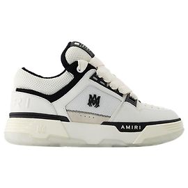 Ma-1 Sneakers - Amiri - Couro - Branco/Preto Branco