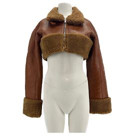 FILIPPA K  Jackets T.FR 36 Wool Brown