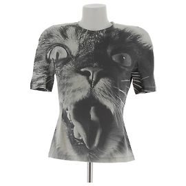 Tory Burch top T.US 6 de algodón Gris