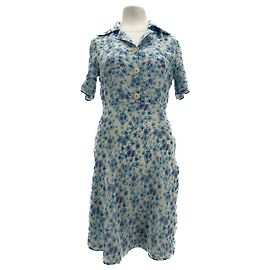 ROUJE Vestidos T.FR 36 Algodón Azul