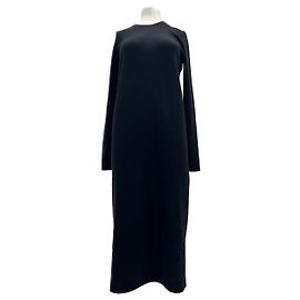Robe Maison Ullens T.International S en coton Noir