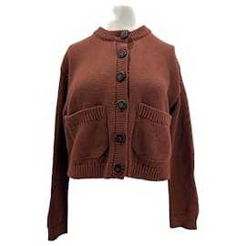 SéZane-SEZANE  Knitwear T.International XS Cotton-Brown