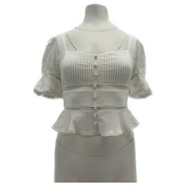 Reformation supera T.US 0 Viscosa Bianco