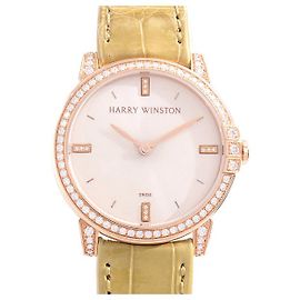 Harry Winston Roségold MIDNIGHT Uhr MIDQHM32RR002 Golden