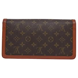 Louis Vuitton-LOUIS VUITTON Monogram Pochette Dam PM Clutch Bag M51812 LV Auth 82128-Monogram