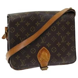 Louis Vuitton-LOUIS VUITTON Monogram Cartouchiere GM Shoulder Bag M51252 LV Auth 83244-Monogram