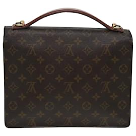 Louis Vuitton-LOUIS VUITTON Monogram Monceau 28 Hand Bag 2way M51185 LV Auth ar12173-Monogram