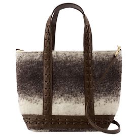 Cabas S Shopper Bag - Vanessa Bruno - Wool - Brown Brown