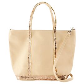 Cabas S Shopper Bag - Vanessa Bruno - Cotone - Beige Marrone Beige