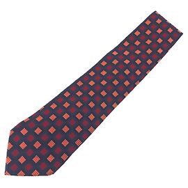 Corbata de seda Yves Saint Laurent Roja