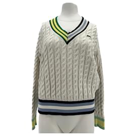 LACOSTE Strickwaren T.FR 38 Baumwolle Roh