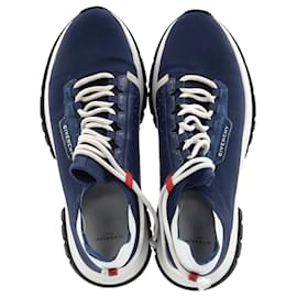 Givenchy-Givenchy Spectre Runner Shoes in Navy Blue Nylon-Blue,Navy blue