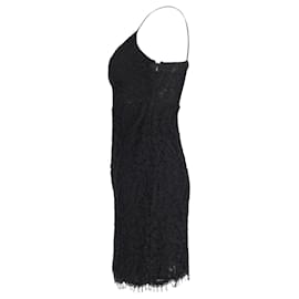 Michael Kors-Michael Kors Lace Dress in Black Polyamide-Black