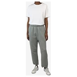 Autre Marque-Green straight-leg cotton-jersey sweatpants - size XS-Green