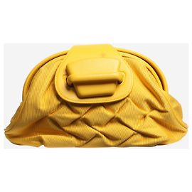 Smythson Gelbe Handtasche Gelb