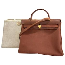 Hermès-Hermès Herbag-Brown