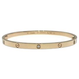 Bracelet Cartier Or Rose Doré Doré