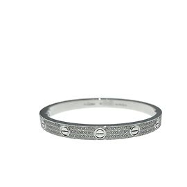 Pulsera Cartier de oro blanco Blanco