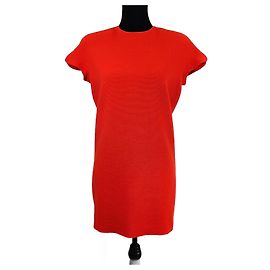Oranges Kleid Gianni Versace 90er Orange