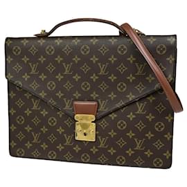Louis Vuitton-Louis Vuitton Porte Documents-Brown