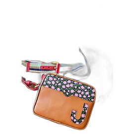 Autre Marque Double J Multicolored Leather Flower Pattern Shoulder Bag Multiple colors