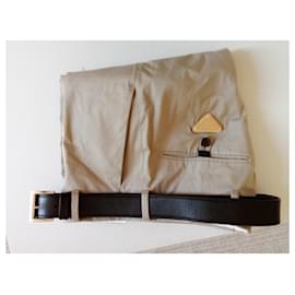 Prada-Pants and belt-Beige