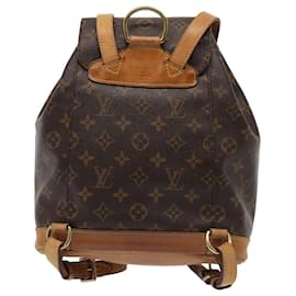 Louis Vuitton-LOUIS VUITTON Monogram Montsouris MM Backpack M51136 LV Auth 79871-Monogram