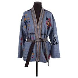 Autre Marque-Silk jacket-Blue