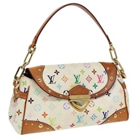 Louis Vuitton-LOUIS VUITTON Schultertasche Beverly MM Monogramm Multicolor M40203 Auth bs16204-Weiß