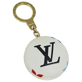 Louis Vuitton-LOUIS VUITTON Monogram Multicolor Astropill Charm White M51911 LV Auth 82461-White