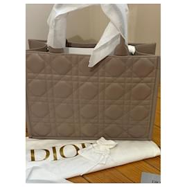 Dior-Tote book Dior cabas-Taupe