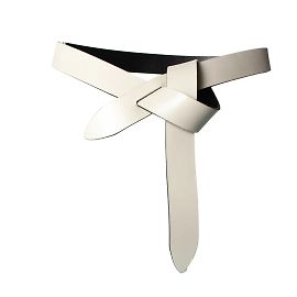 Isabel Marant, Reversible Lecce belt Black White