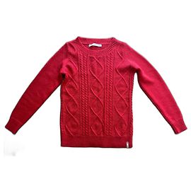 Jersey de lana rojo Woolrich Roja