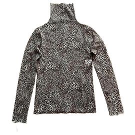 Autre Marque Pierre Mantoux Bluse Braun Polyamid M Braun