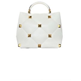 Sac Roman Stud Valentino Garavani Blanc