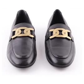 Tod's-Leather loafers-Black