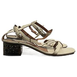 Valentino Sandalen T.EU 40 Leder Roh