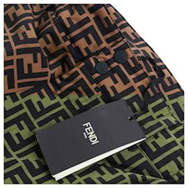 Fendi-FENDI  Trousers T.FR 52 Cotton-Brown